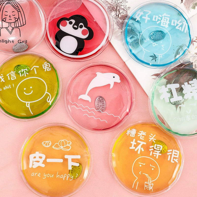 TikTok Взрывы мультфильм перерыв Горячая зима Горячая Грелка Для рук Мини Портативная детская теплая сумка