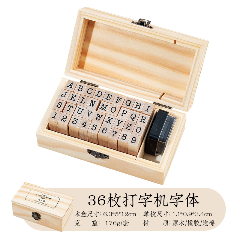 36 piezas tipo B-máquina de escribir TYPO