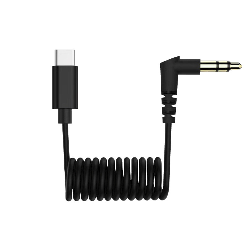 DJI Action 4/3/2/Pocket 3オーディオ中継ケーブルtype-c回転3.5mmプラグアンドプレイ用|undefined