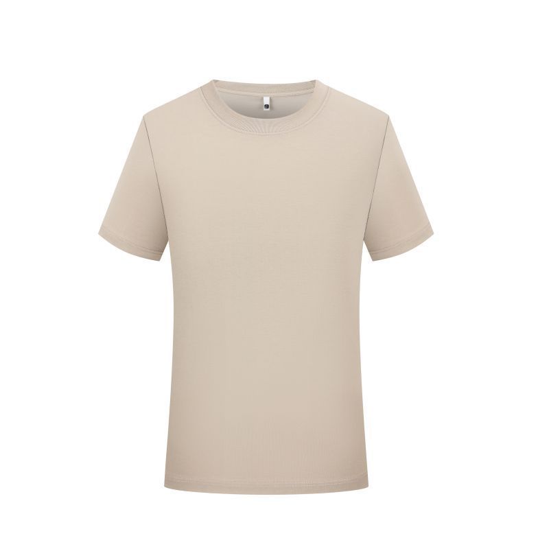 【绢糸入り】7a抗菌tシャツカップル40本半袖tシャツ夏新作縦順純色丸襟シャツ|undefined