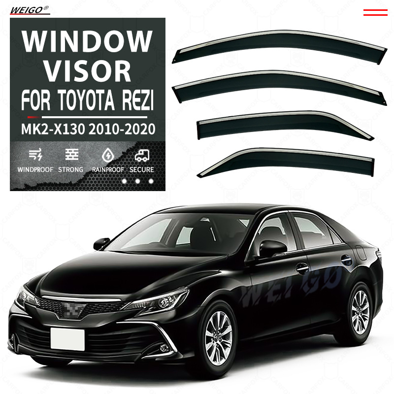 适用丰田款锐志晴雨挡雨板雨眉Toyota REZI Window visor