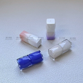定制  小众设计 哑光 高光 口红管 腮红  空管包材 logo