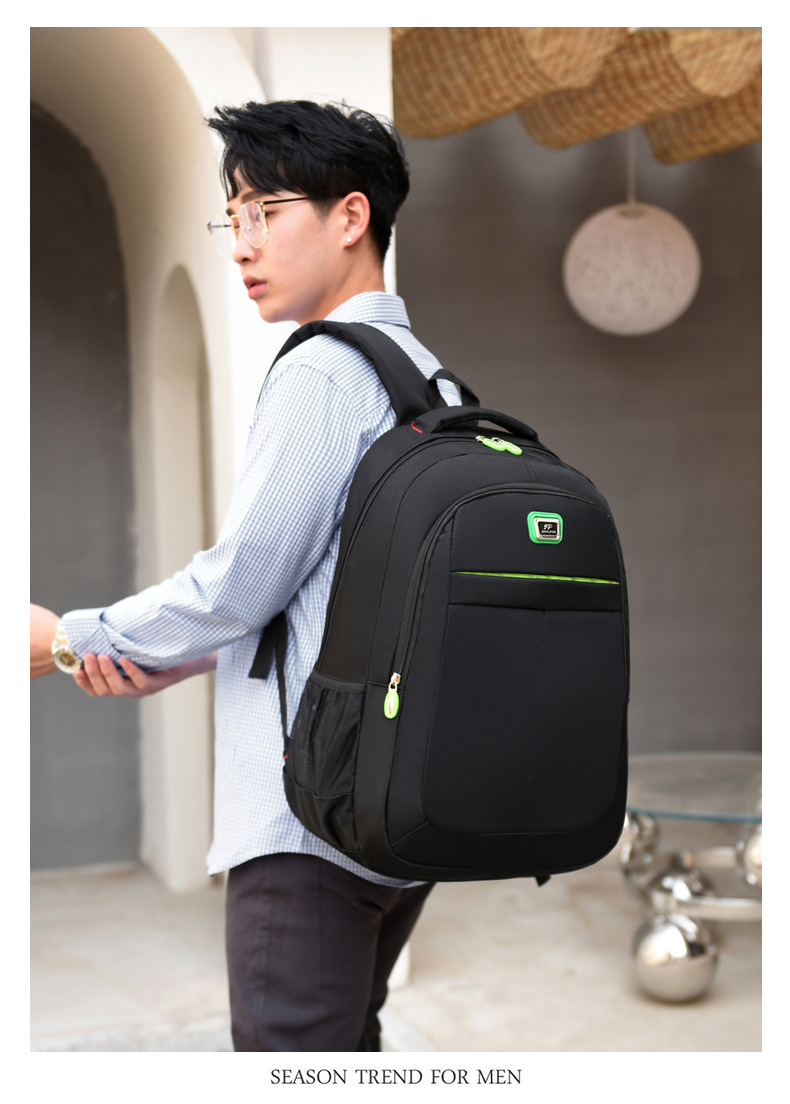 Wholesale New Men's Computer Backpacks Casual High Capacity Travel Bag display picture 23