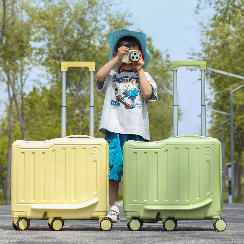 High-Looking Suitcase That Can Sit and Ride, Children's Trolley Case, Men's and Women's Password Box, Sturdy Suitcase, Durable Boarding Case