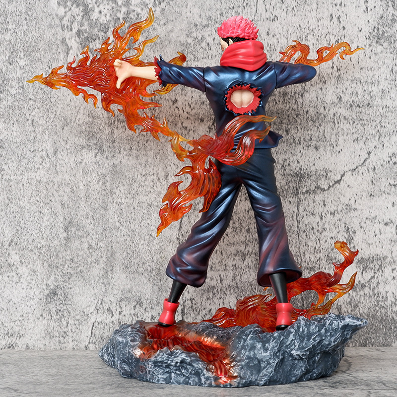 JiZhiFanSu Nuo Tiger Cane Return to War アニメ周辺フィギュア像装飾品ギフト卸売ドロップシッピング|undefined