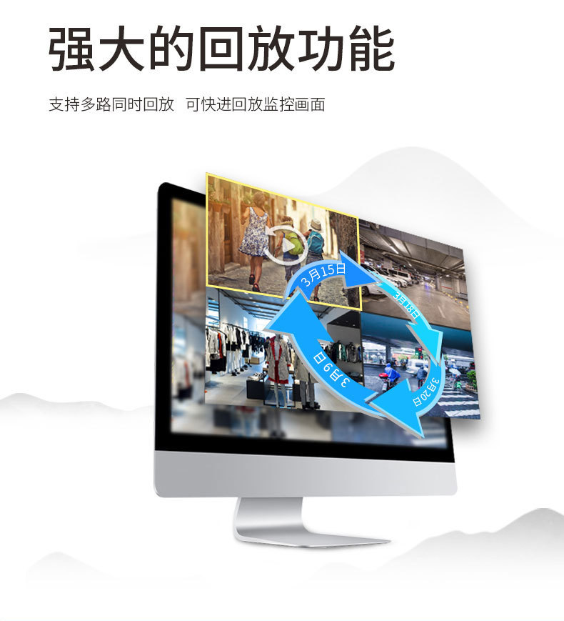 Zhongwei Century NVR, 6-64 kanal, tek/çift disk opsiyonları