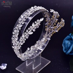 Ulapan new European and American retro luxury headwear stage performance styling headband rhinestone hair accessories HP496