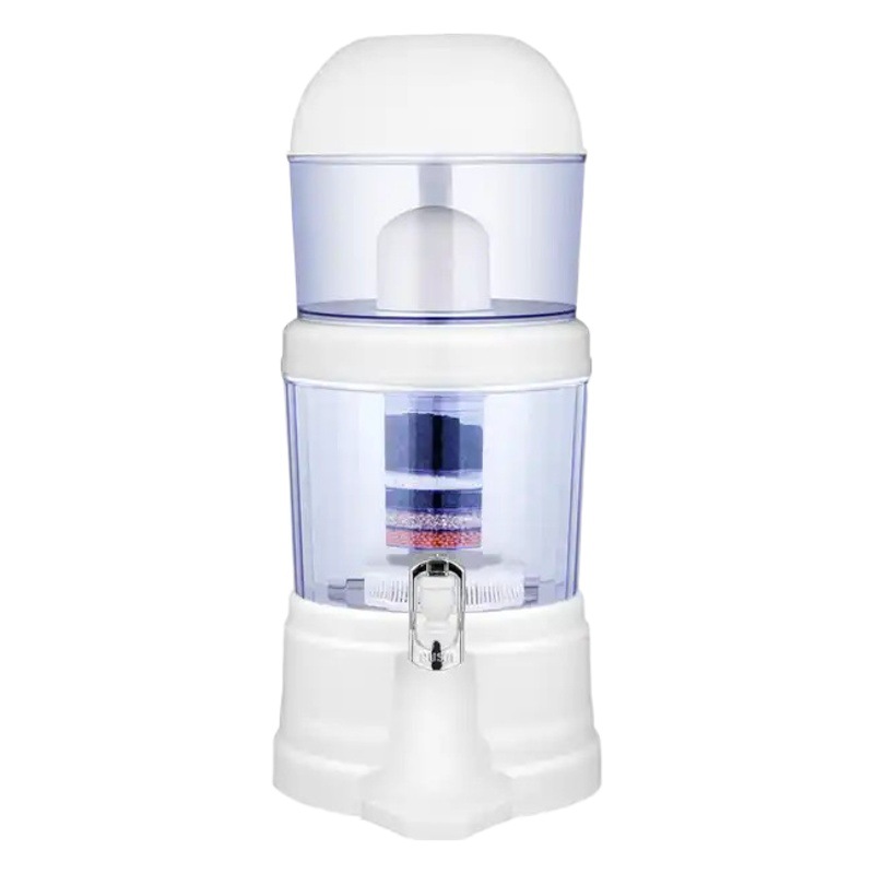 Venta caliente 5-8 grado cerámica mineral olla de agua potable directa dispensador de agua de escritorio filtro de agua purificador