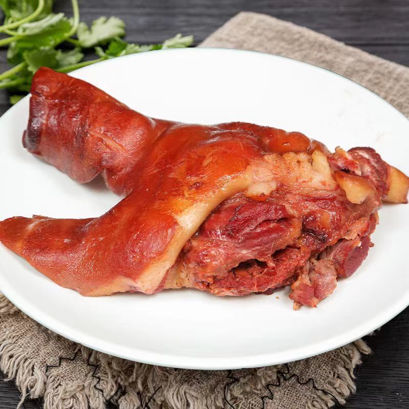 猪头整只新鲜猪头肉熟食真空开袋即食卤味卤肉猪脸下酒菜炒菜肉食|undefined