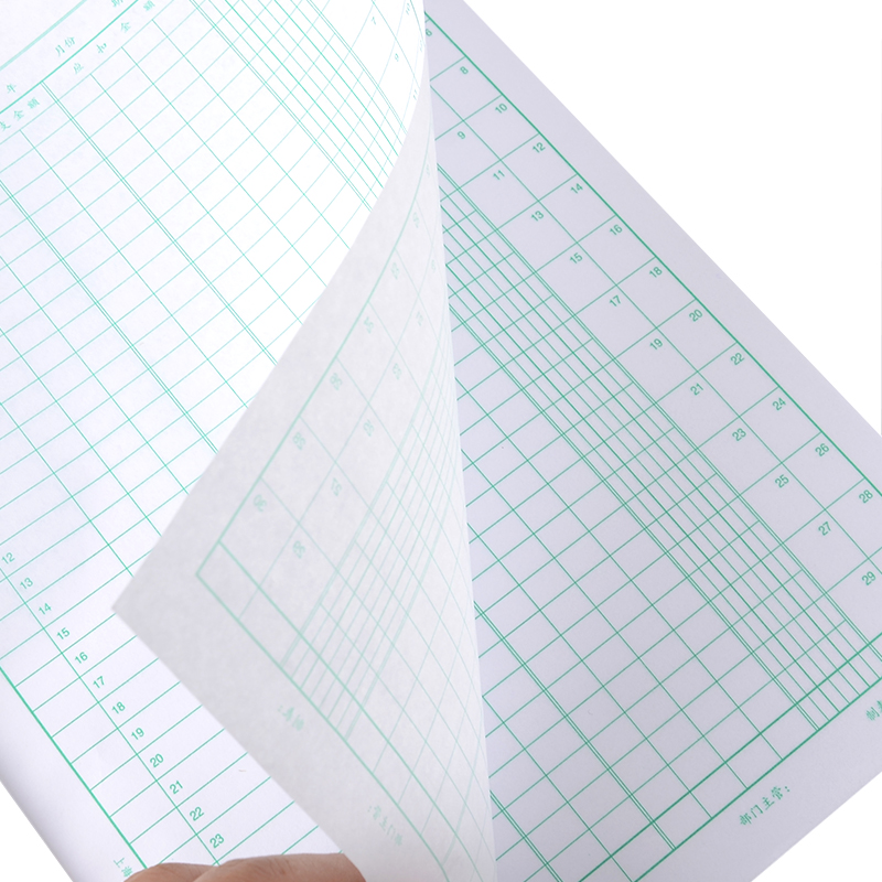 LIXIN 7346-16B 급여 회계 급여 급여 보고서 재무 손으로 쓴 수직 급여 직원