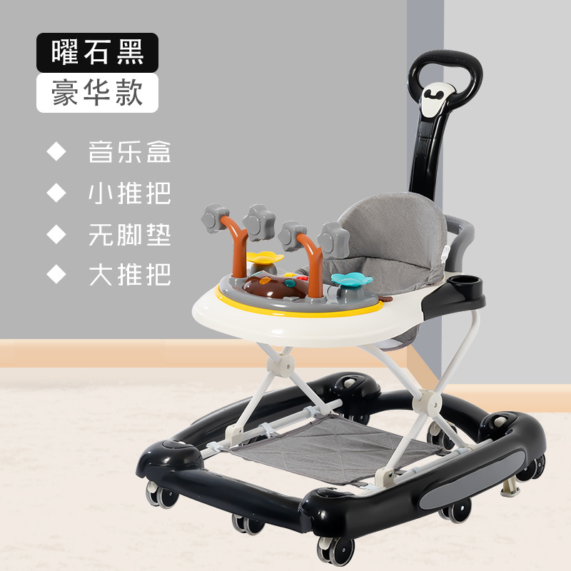 Baby Walker anti-o-pierna anti-vuelco niña niño bebé multifuncional niño caminar ayuda carro