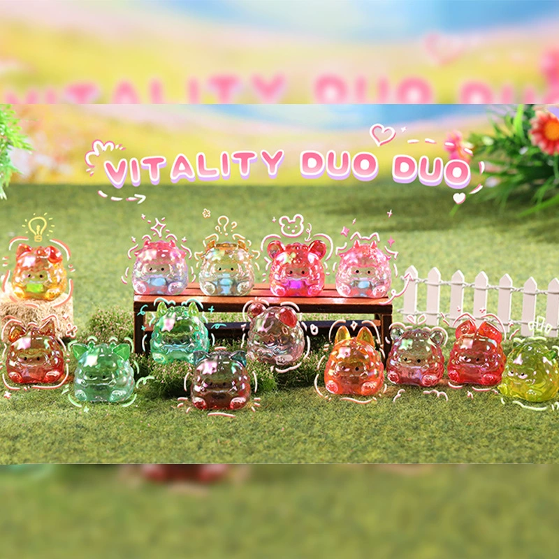 Популярные энергичные милые микс-пассы с гальваническим покрытием, креативные настольные украшения TikTok Live, оптом