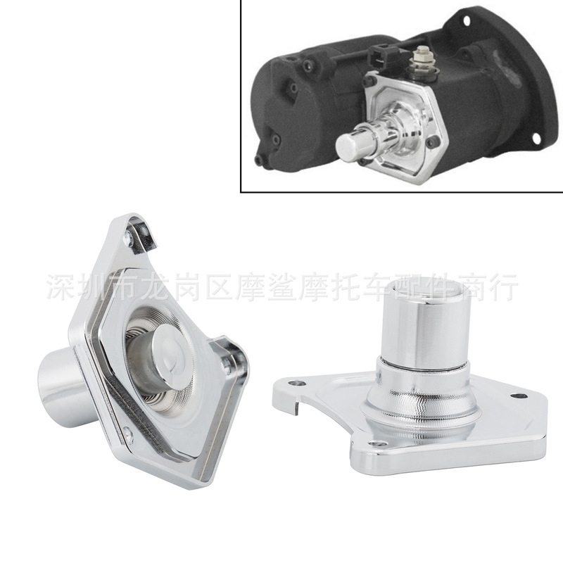 Harley modified applicable to Dai Na soft tail commander gliding Road King aluminum CNC starter switch from 1991 to 2017