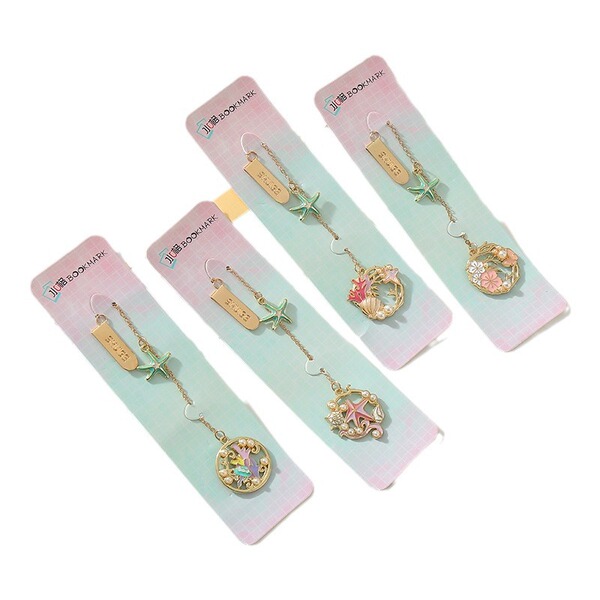 New Underwater World Pendant Bookmark Metal Pendant Hand Account…