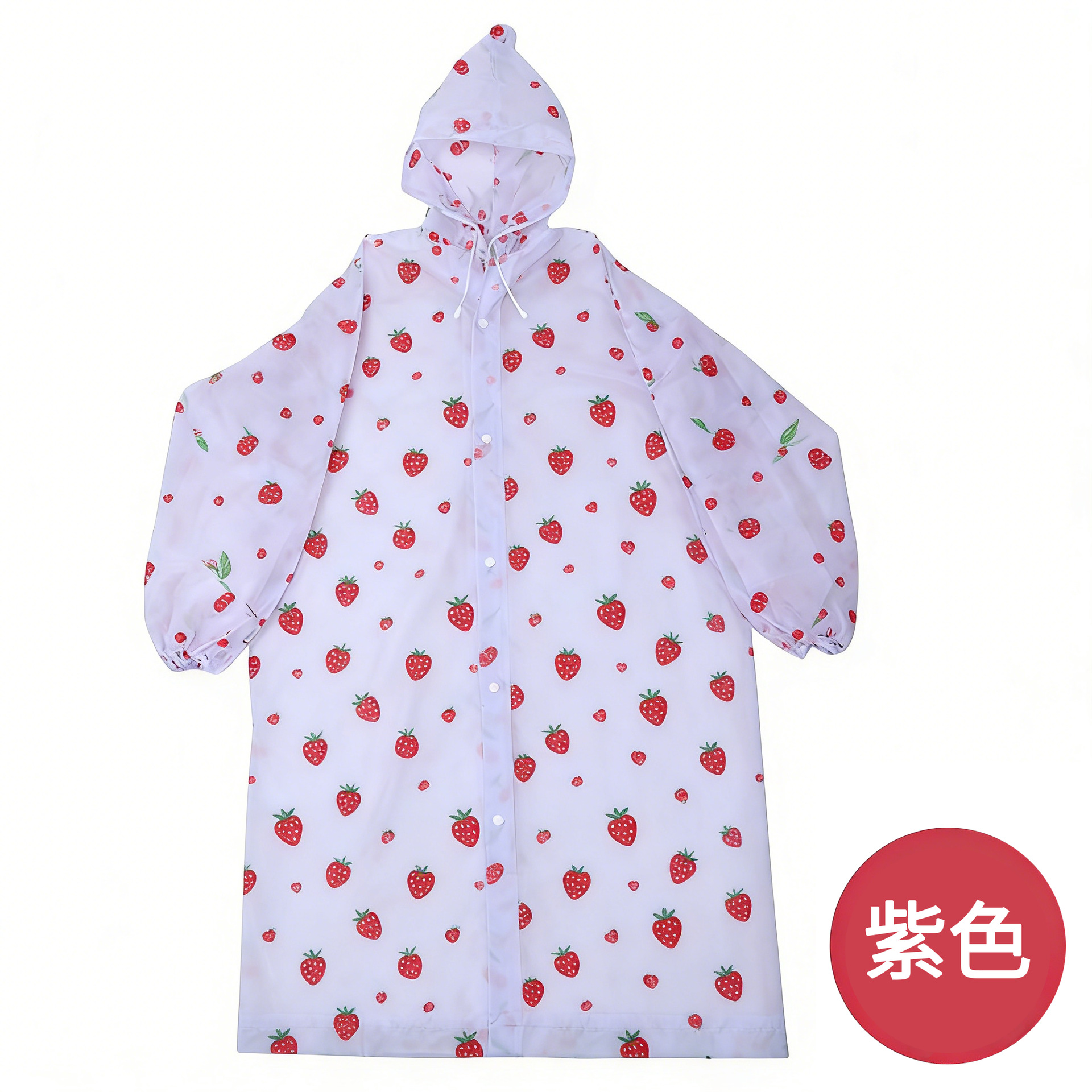 Poncho Impermeable Portátil para Adultos de EVA Reutilizable para Senderismo y Viajes al Aire Libre