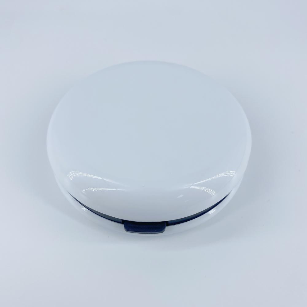 Japonés y coreano creativo redondo pequeña mano sosteniendo aluminio moneda caja almacenamiento clasificación artefacto moneda titular caja monedero