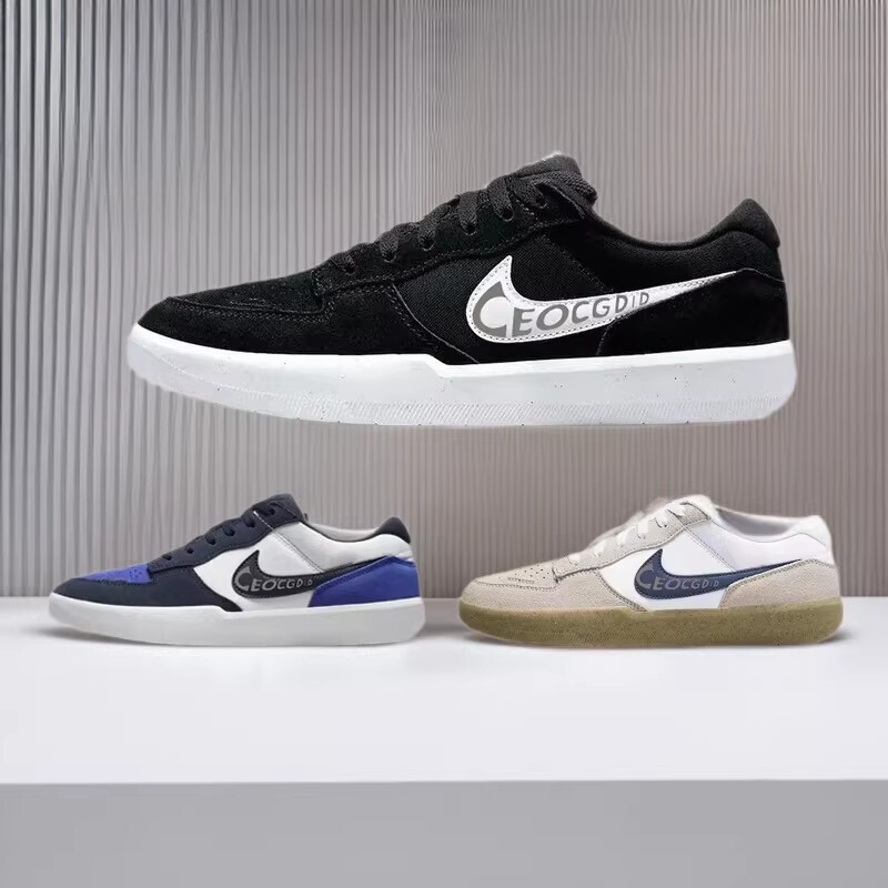 Putian Nike Official Sb Force 58 Men's and Women's Casual Low-Top Skateboarding Shoes Retro Sports Campus Couple Shoes Putian Nike Official Sb Force 58 Men's and Women's Casual Low-Top Skateboarding Shoes Retro Sports Campus Couple Shoes