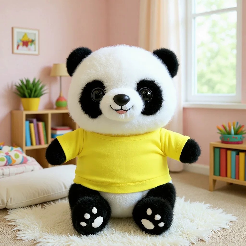 Panda lindo muñeca de peluche vestido Tesoro Nacional Panda muñeca Chengdu recuerdos festivos regalos impresión logotipo