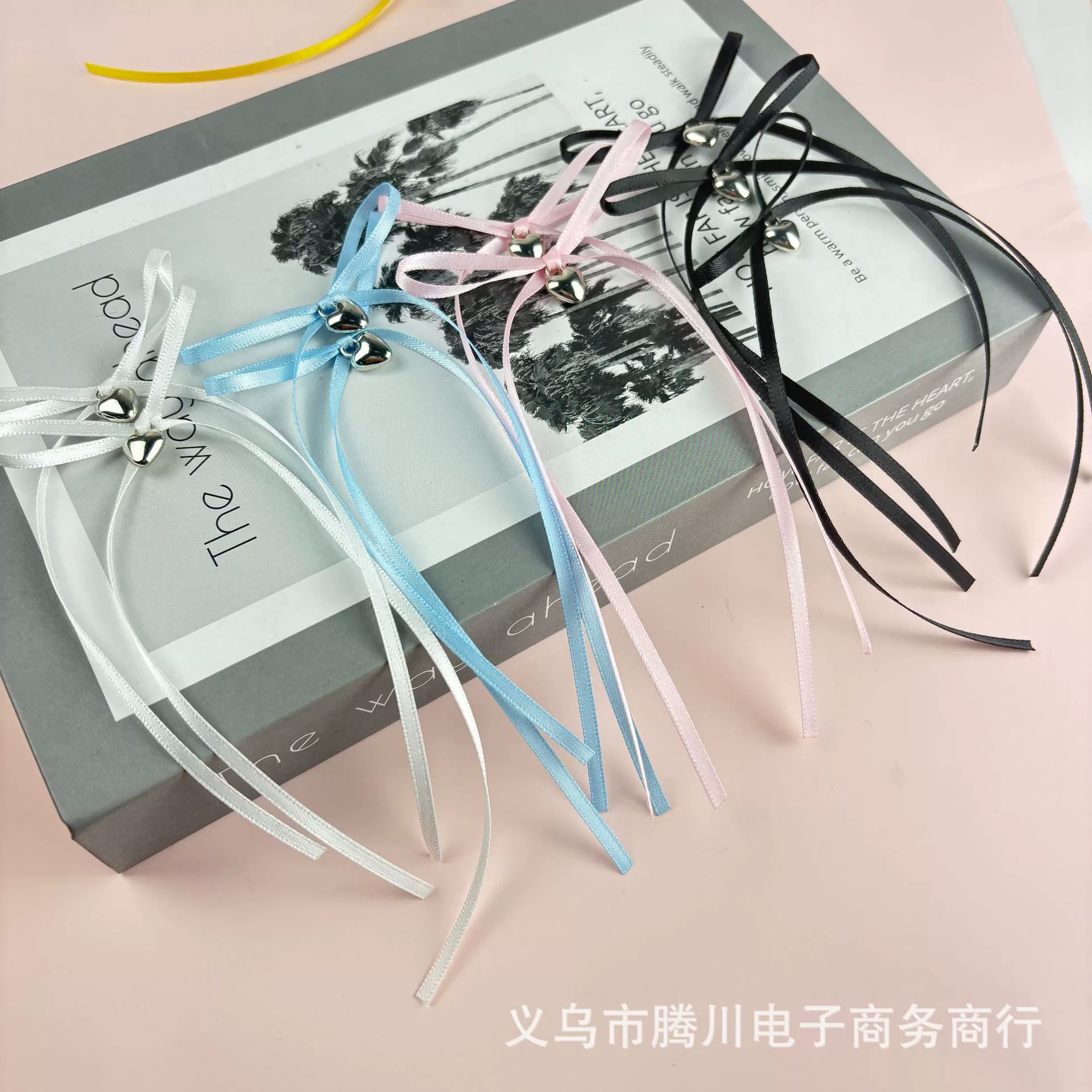 Готовый балетный стиль, длинная лента, бант, подвеска в форме сердца, головные уборы, аксессуары, аксессуары для одежды, носки, аксессуары для ранней весны