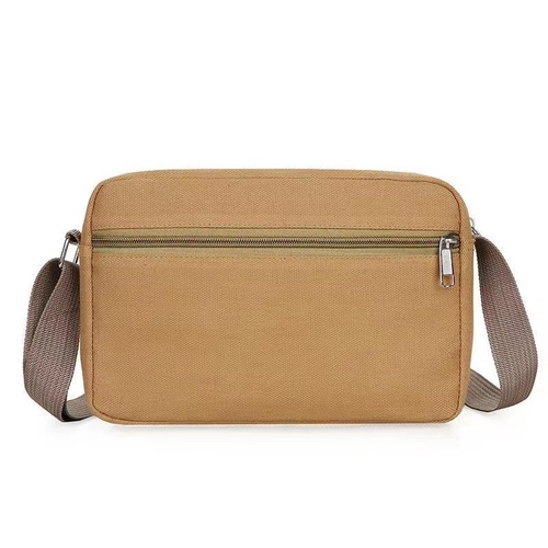 2024 New Men's Bag Canvas Crossbody Bag Men's Shoulder Bag Night Market Stall Bag Large Capacity Crossbody Bag