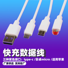 ��ɫ�ӿ�2A������type-c�O���m�ð�׿micro����늾��m���A��