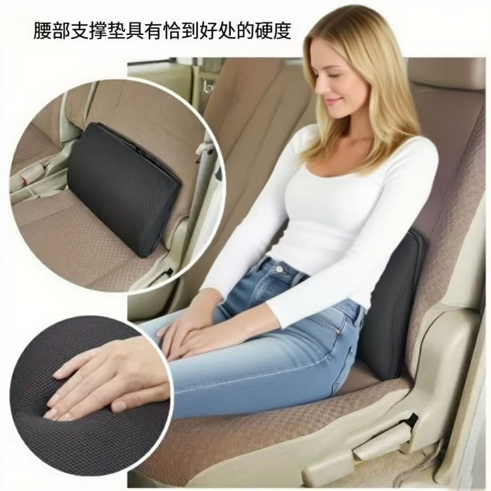 Cross-Border Car Seat Storage Box with Lumbar Support, Two-In-One Rectangular Amazon Foldable Luggage Storage Box