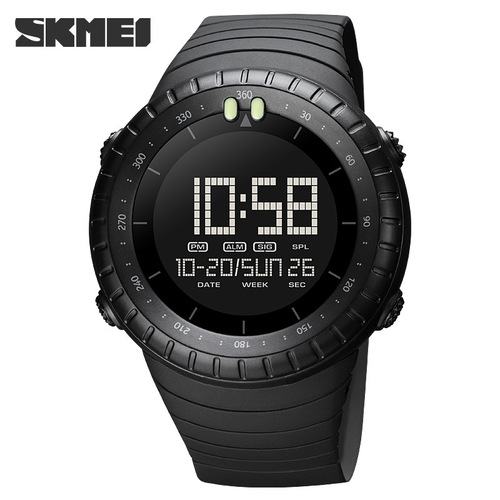 Skmei Time Meida Dial Student Electronic Sports Watch Cross-border Foreign Trade Multifunctional Watch Men's Watch Wholesale