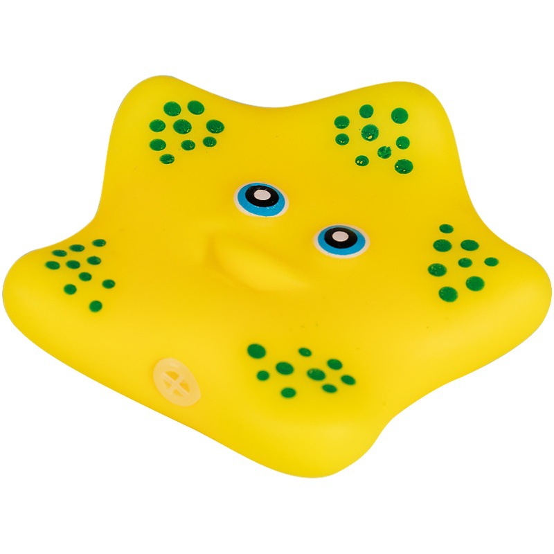 Bebé baño océano pellizco llamado pegamento suave niños y niñas jugando agua sonido descompresión pequeño pato amarillo natación juguetes de agua