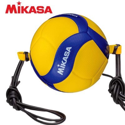 Mikasa Mikasa Training Volleyball Hanging Volleyball Setter Weighted Spike Practice No. 5 with Rope V300W-Attr