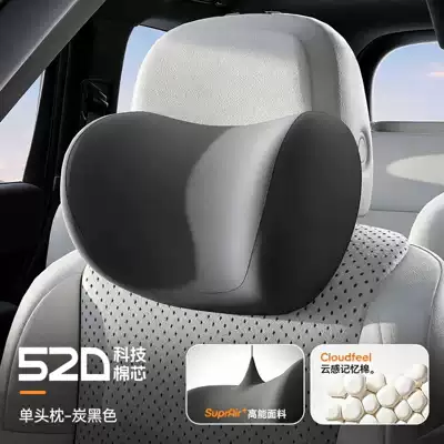 Leben Car Lumbar Support Thin — Waist support - 52d-neck-pillow-carbon-black-s-comfort-no-specifications