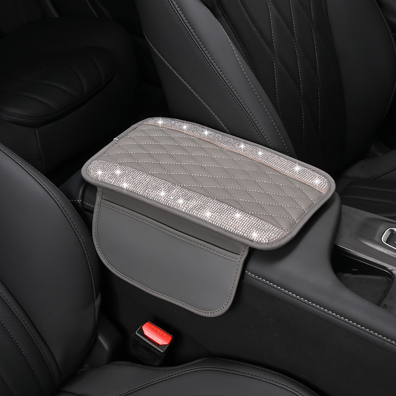 Universal – Car Armrest Box Armrest box pad - gray