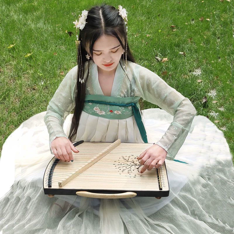 Guzheng hand -type training device Professional instrument Piano Piano Practicer String Fingers Fingers Portable Mini little zither