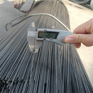 Q195 Bright Cold-Drawn Wire 2.0mm Straightened and Cut Wire Threaded Ribbed Cold-Drawn Wire Custom-Made Multi-Specification Small Round Steel