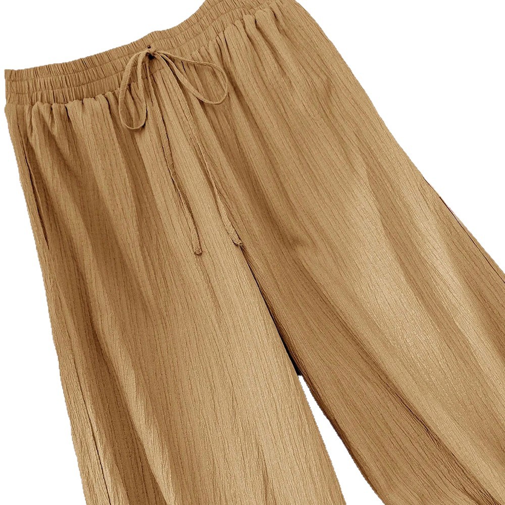 2026 Fall/Winter New Cross-Border European And American Plus Size Women's High-Waisted Loose-Fitting Wide-Leg_ecoleips.com