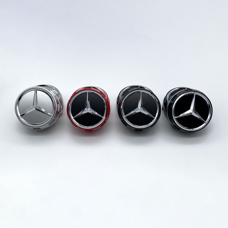 Suitable for Mercedes-Benz hub center cover 75mm high foot hub cover AMG center hub cover standard in stock wholesale