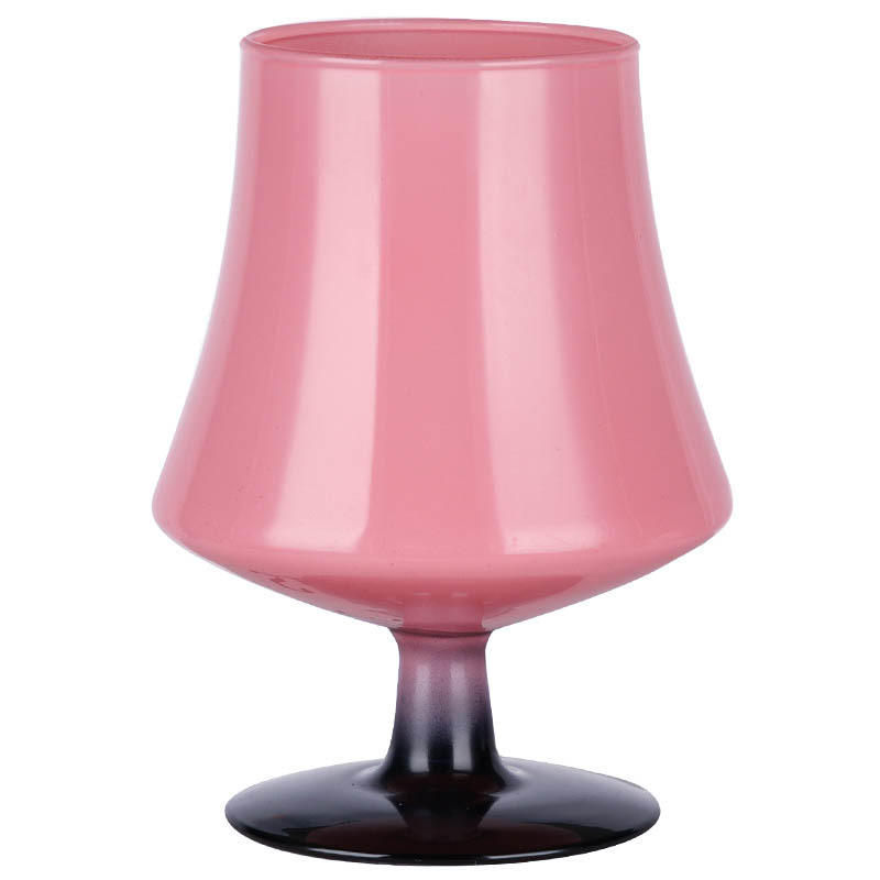 Sunset Cup ceremonial de alto aspecto ins mid-Ancient en forma de lámpara de vidrio de cóctel de vidrio copa de champán