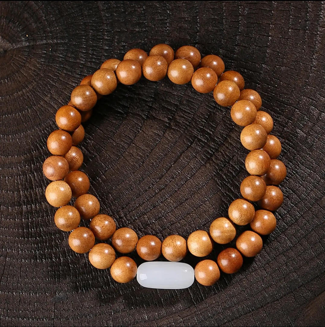 Bracelet, 8mm, 46 pieces