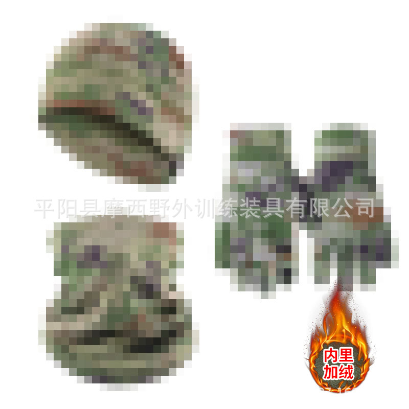 invierno gorra de camuflaje guantes de ciclismo guantes tácticos de caza al aire libre