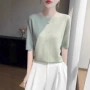 一线新款显瘦中袖打底衫