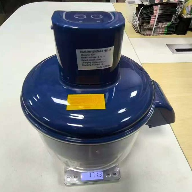Nuevo pelador de frutas y verduras comercial doméstico máquina de pelado de uva equipo eléctrico de tienda de frutas de té con leche máquina de pelado