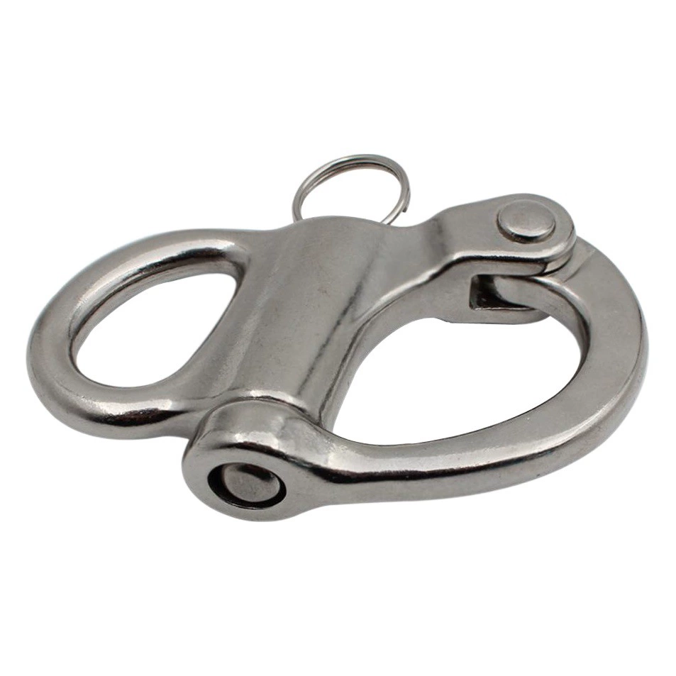 RICHWITS нержавеющая сталь 316 фиксированная пружинная скоба Sanp Скоба самоблокирующаяся Скоба темно-синяя пряжка