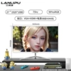 27-inch curved white 75Hz, bezel-less