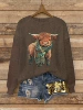 Brown [Pullover Round Neck]