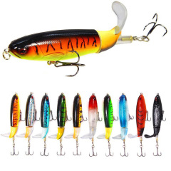 Wholesale propeller lure, surface tractor rotating hard bait, floating pencil bait 10cm16g fishing gear
