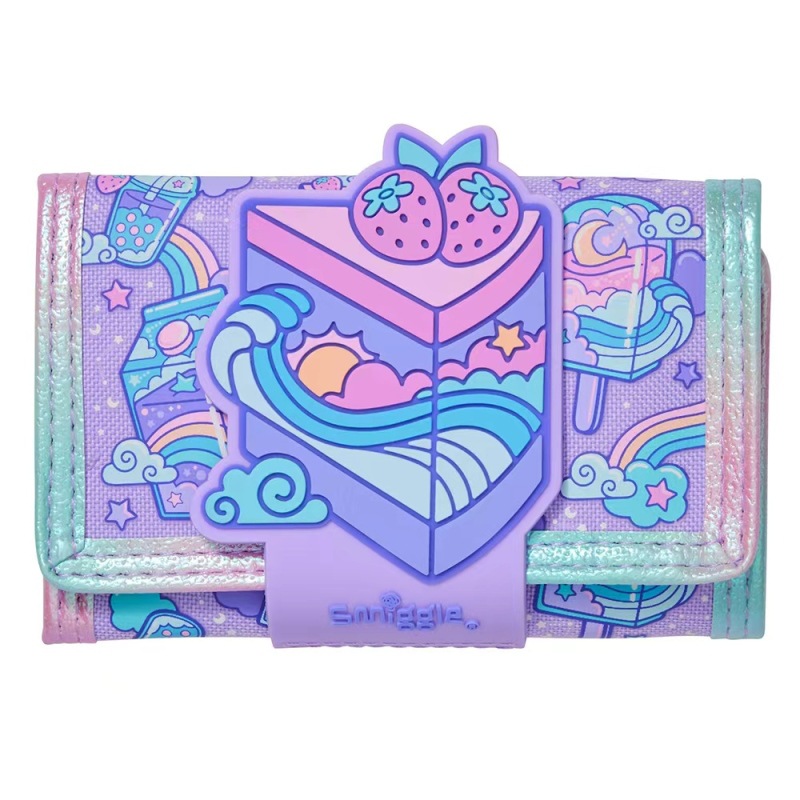 Purple Milk Tea Cake Wallet