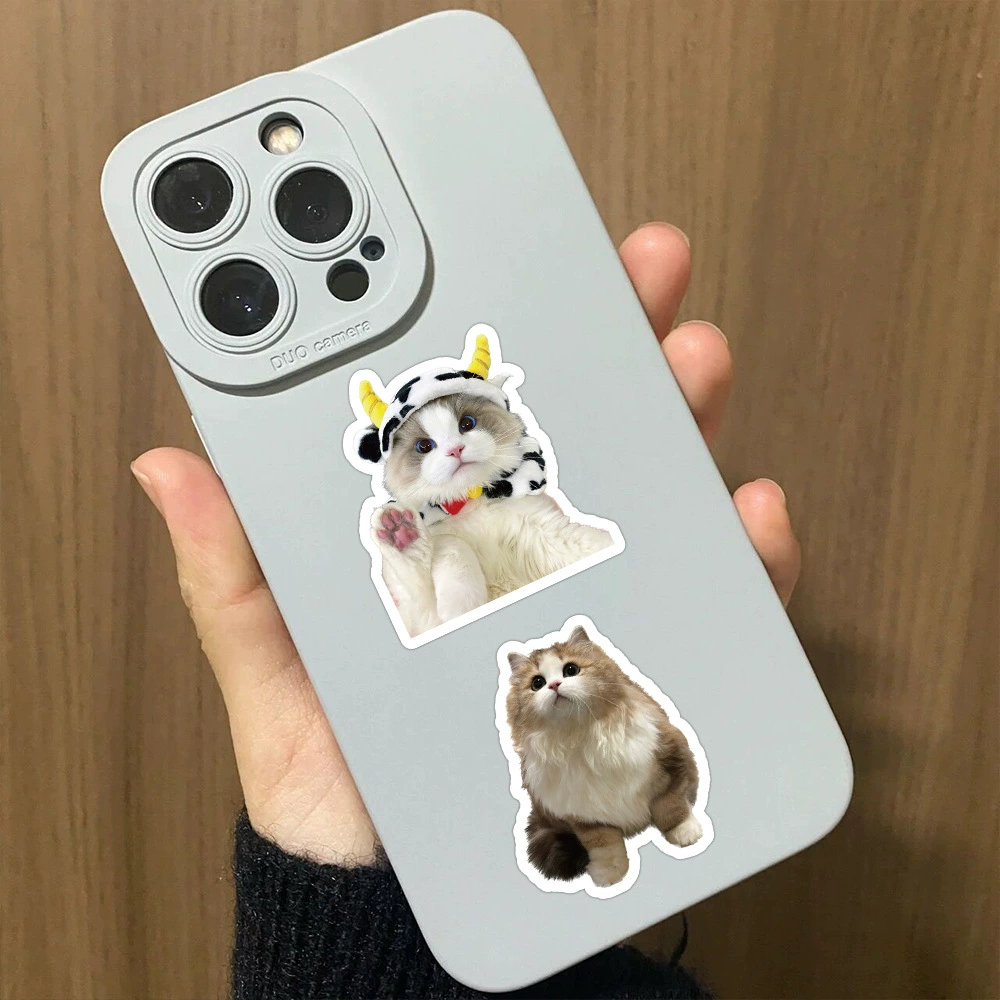 Набор наклеек, милые мультяшные Designs для телефона и ноутбука, 60–120 шт., assorted кошачьи и щенячьи рисунки