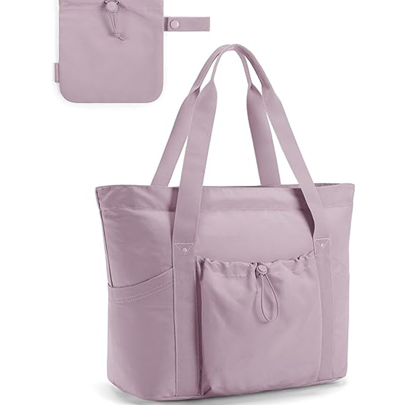 Women's handbag with laptop compartment and zip tote large capacity portable for travel