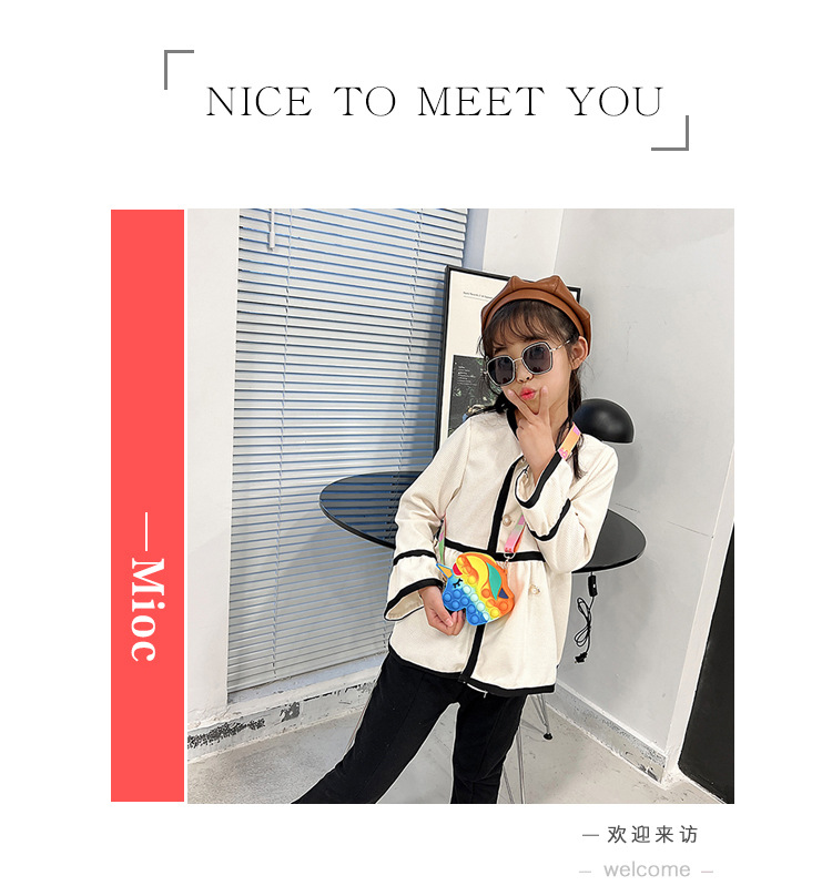 Cross-border new product: Unicorn Rat Extermination Pioneer Coin Purse, Cartoon Silicone coin Purse, mini crossbody bag, storage bag full figure