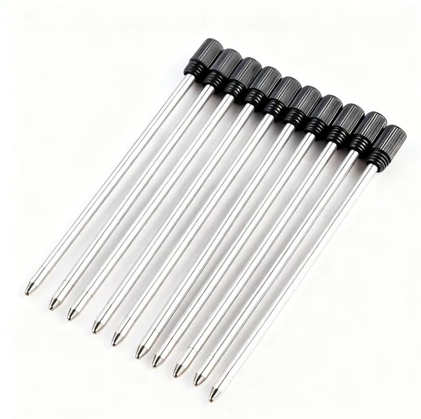 Manufacturer's Universal Ink Crystal Gouache Pen Refill Black 7cm Metal Tool Pen Refill Ballpoint Pen Refill Blue
