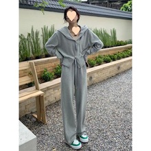 运动套装女春秋学生韩版宽松显瘦时尚小个子卫衣休闲两件套跑步服